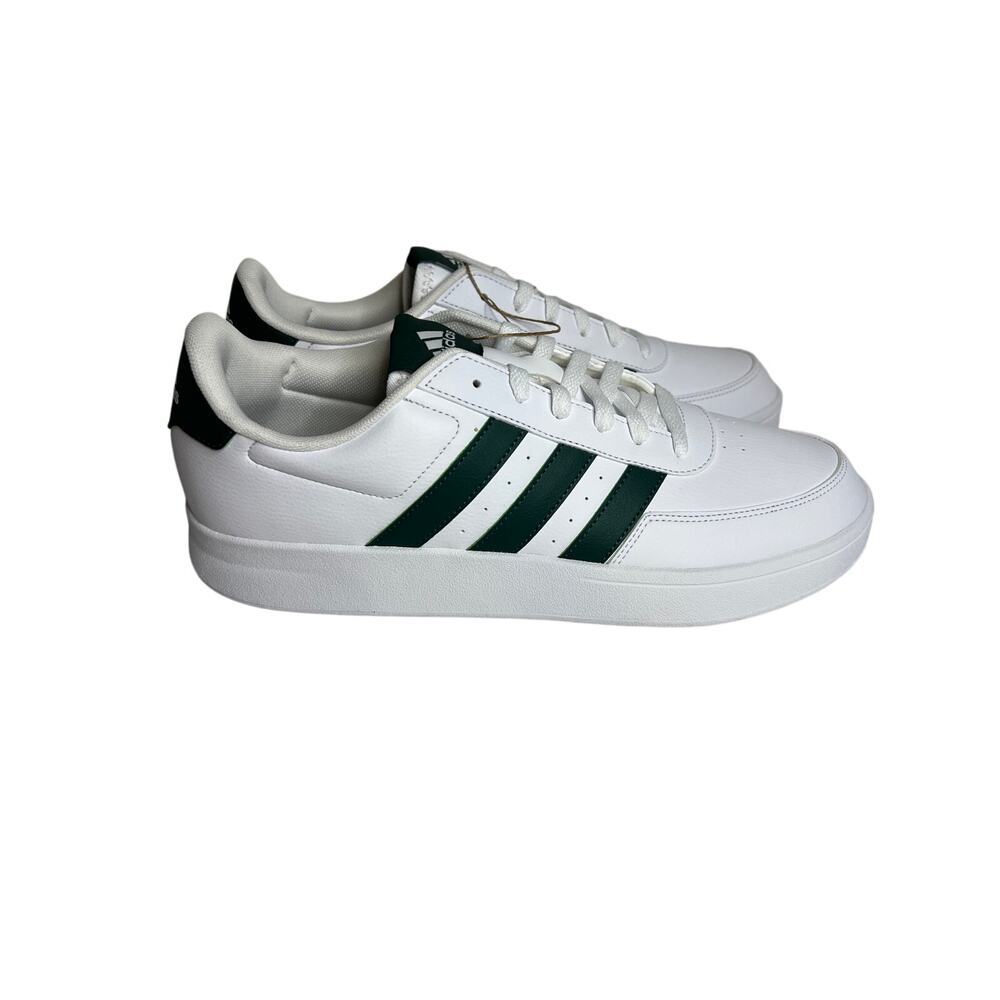 adidas Breaknet 2.0 Cloud White Collegiate Green - Picture 3 of 9